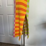 STAUD Seashore Ribbed Knit Tank Midi Dress Yellow Size XS Photo 9