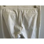 Escada Sport Ivory Jacquard Slim Pants Subtle Snakeskin Size 6 Photo 5