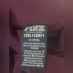 PINK - Victoria's Secret FINAL PRICE Victoria’s Secret Pink Cool Comfy Purple Leggings Cut-outs Photo 3