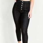Kittenish NEW  Delaney Black Denim Pants Photo 3