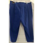 Avenue Royal Blue Straight Leg Embellished Ankle Pants Women’s Size 22 NWT Photo 1