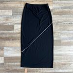 Reformation Lydia Knit Skirt Black White - Size XS Photo 3