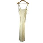 Line and Dot Carra Womens Crochet Maxi Bodycon Dress Size XS Cream Photo 3