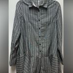 Free People Women's All For You Striped Shirt Mini Dress. Size XS Photo 2
