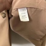 Joie  Boyfriend Oversized Vegan Leather 2 Button Blazer Coat Jacket M Photo 4