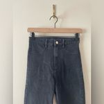 ZARA  Women’s High Waisted Faded Black Denim Skinny Jeans Size 4 Photo 3