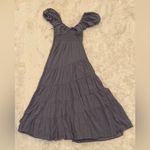 Free People NWOT  Short Sleeve Sundrenched blue Maxi Dress sz S Photo 2