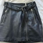 Topshop Leather Skirt Photo 1