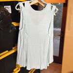 Free People  Bondi Waffle Knit Tank Top Seafoam Green Size Small Oversized Photo 10