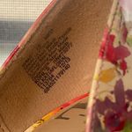 Elle Vibrant Floral Dorsay Peep-Toe Heels Photo 3