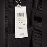 Eileen Fisher Organic Cotton Lofty Gauze Black Tapered Ankle Pant PL Petite NWT Photo 9