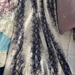 WD•NY Snakeskin Skirt Photo 0