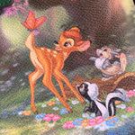 Kate Spade RARE🔥Authentic  Italian leather/coated canvas BAMBI DISNEY zip CROSBY Photo 15