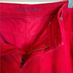 Lands End Women's Plus Corduroy‎ Mid Rise Pants Red Size 20W Photo 1