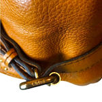 Chloé CHLOE PADDINGTON British Tan Leather Hobo Shoulder Bag with Lock Key Photo 10