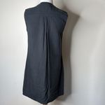Nau Black Flaxible Sleeveless Linen Blend Shift Dress Size XS Photo 7
