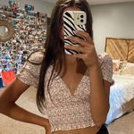 Showpo smocked puff sleeve crop top Photo 0