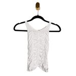 Free People  FP Movement Free Fold White Ruched Tank Top Small Photo 3