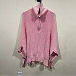 Aerie EUC  Beyond Quarter Zip Pink Sweater size XL Photo 4