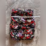 ZARA  Ibiza Ruched Bold Floral Printed Bubble Mini Skirt Sz XS EUC Photo 6