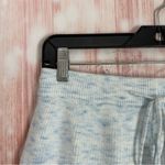 WAYF  Women Blue Tie Dye Knitted Drawstring Shorts Size L Photo 4