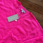 Antonio Melani NWT  Kimberly Crewneck Pocket Cashmere Sweater Pink XL Photo 5