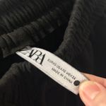 ZARA Faux Suede Cargo Pants Photo 3