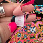 Victoria's Secret Victoria’s Secret 34D/L The Gorgeous Pink Neon Paisley Pushup Halter Bikini Set Photo 6