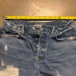 GRLFRND  Light Blue Denim distressed Jean Shorts Helena size: 26 Photo 7