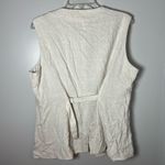 Peppermayo  Born For Bordeaux Linen Vest Tank Oatmeal Capsule Boho Size 14 Photo 5