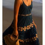 Anthropologie  Roller Rabbit Embroidered Cover-Up Maxi Dress Photo 2