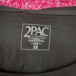2Pac Color Spell Out Fresh Out the Joint Hip Hop Crop Top 3X Photo 3