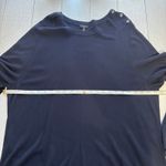 Talbots  Navy Blue Pullover Sweater Crew Neck Size 3X Photo 5