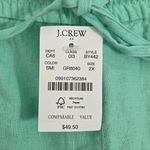 J.Crew  Linen-blend drawstring short in Mint Size 2X NEW‎ Photo 5