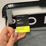 Nike  Women’s Gray Pro Mid-Rise Mesh-Paneled Leggings S Photo 6