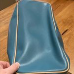 Coach  Parker Blue/Green Leather Tote with Original Hangtags Photo 3