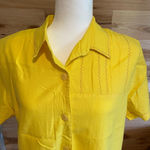 Erin London Erin‎ London Sunshine yellow shirt Size Large Photo 1