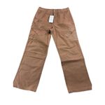 Jordan NWT Nike  Women Chicago Utility Cargo Pants Tan L Standard Fit Joggers Photo 1