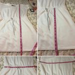 Andrew Marc Crew Neck Drawstring Cotton Blend Minidress Sweatshirt Dress M NWT Photo 9