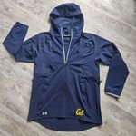 Under Armour California Golden Bears Cal Navy Squad Woven 1/2 Zip HeatGear Sz S Photo 0