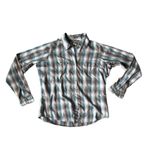 Wrangler Wrancher by  western pearl snap button shirt XL Photo 1