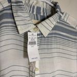 American Eagle NWT  Women S Short Sleeve Button‎ Up Viscose Lightweight Sheer Photo 1