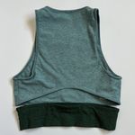Outdoor Voices 🌸 slash back tri-tone crop top sports bra XS Photo 4
