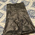 Princess Polly  leather black pants size 4 Photo 2