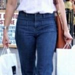 J Brand Luna Frare High Waisted Wide Leg Blue Jeans Size 25 Photo 0