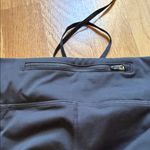 Nike  Black Leggings with White Swoosh Photo 4