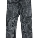 Wilfred  - Faux Leather High Waist Pants in Black Photo 0