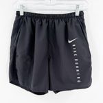 Nike  Running Black Logo Activewear Shorts with Built In Underwear Women's Small Photo 0