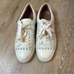 Frye  Ivy Deco Stud White Leather Sneakers 8.5 Photo 4