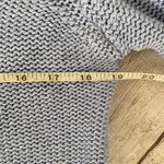 Alya women S cold shoulder v cut Longsleeve knit sweater light blue Photo 4